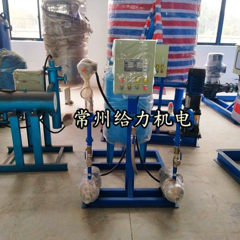 上海客戶預(yù)定的定壓補(bǔ)水裝置，加藥裝置，全自動(dòng)軟水器，電子水處理器，不銹鋼水箱發(fā)貨啦！