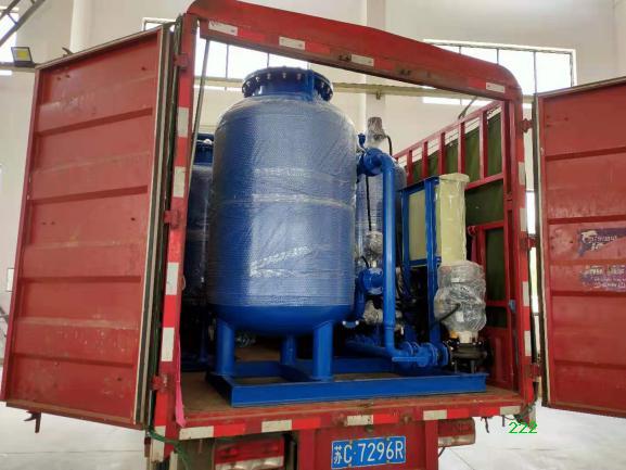 徐州客戶預(yù)定的定壓補水裝置以及石英砂過濾器發(fā)貨啦！