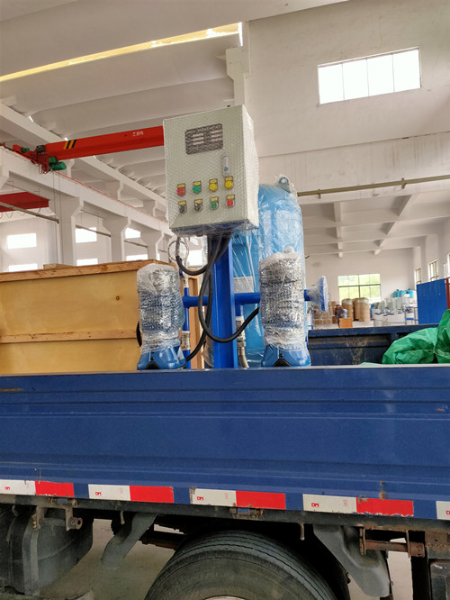 南京客戶預(yù)定的定壓補水裝置，全自動軟水器發(fā)貨啦！