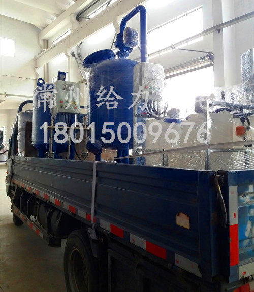 蘇州客戶訂購(gòu)的全自動(dòng)加藥裝置+自動(dòng)旁濾式砂濾+定壓補(bǔ)水裝置發(fā)貨啦！