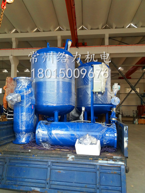 為河南客戶專業(yè)定制的防爆型定壓補水裝置和防爆型自動反沖洗過濾器已發(fā)貨！