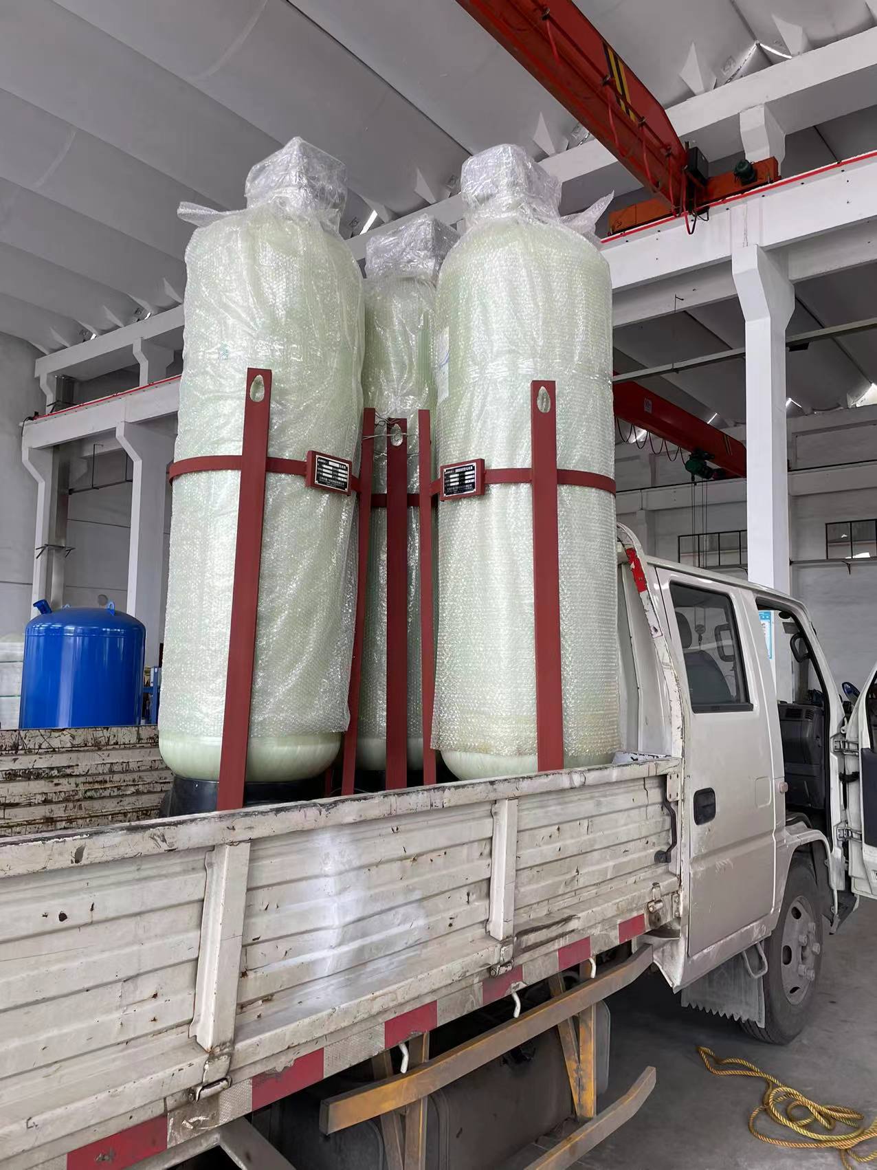 浙江衢州專車直達(dá)玻璃鋼石英砂過濾器4套